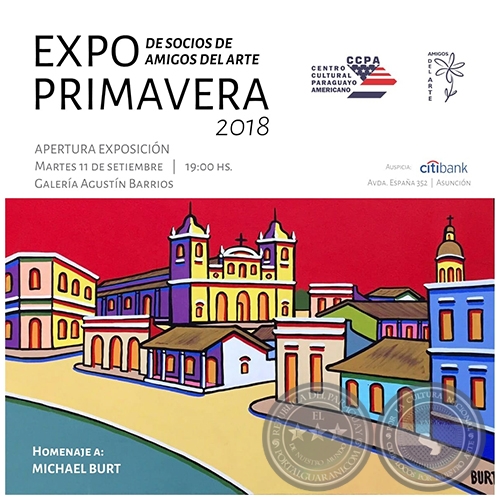 EXPO PRIMAVERA 2018 - Artista: Aída Ruíz - Martes, 11 de Septiembre de 2018